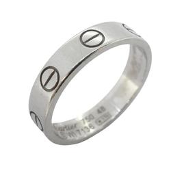 Cartier Ring Love K18WG White Gold Ladies