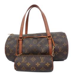 Louis Vuitton handbag Monogram Papillon 30 M51385 Brown ladies