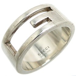 Gucci SV925 G Women's Ring, Silver 925, Size 12.5