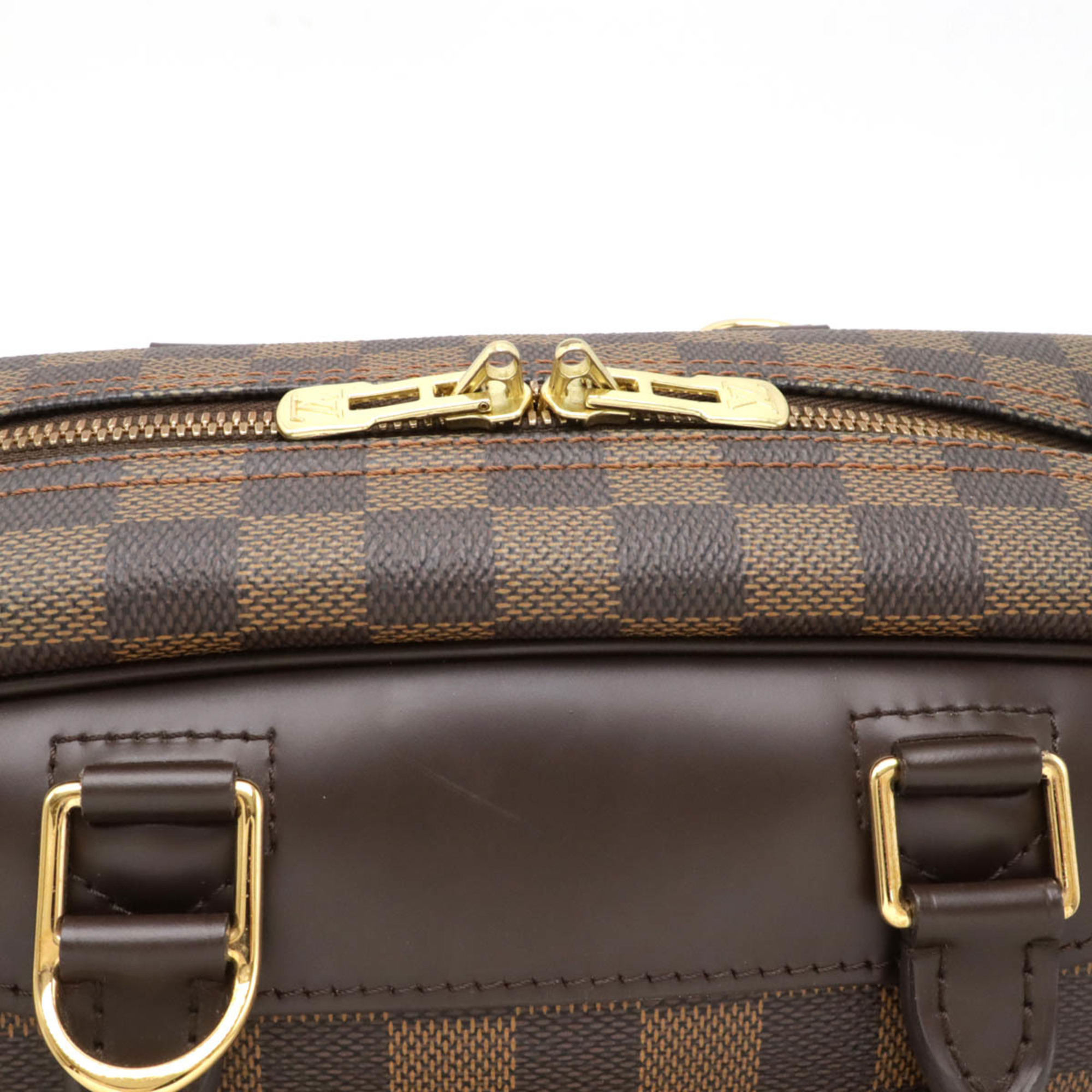 LOUIS VUITTON Louis Vuitton Damier Deauville Bowling Vanity Handbag Boston Special Order SP N47272