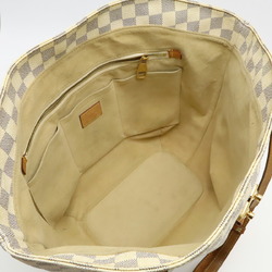 LOUIS VUITTON Damier Azur Salina PM Tote Bag Shoulder N41208