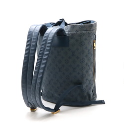 LOUIS VUITTON Louis Vuitton Monogram Denim Chalk Backpack Rucksack Shoulder Bag Navy M44617