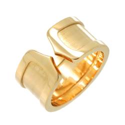 Cartier C2 #49 Ring K18 YG Yellow Gold 750 2C Logo