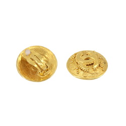 CHANEL Coco Mark Earrings Gold 96A