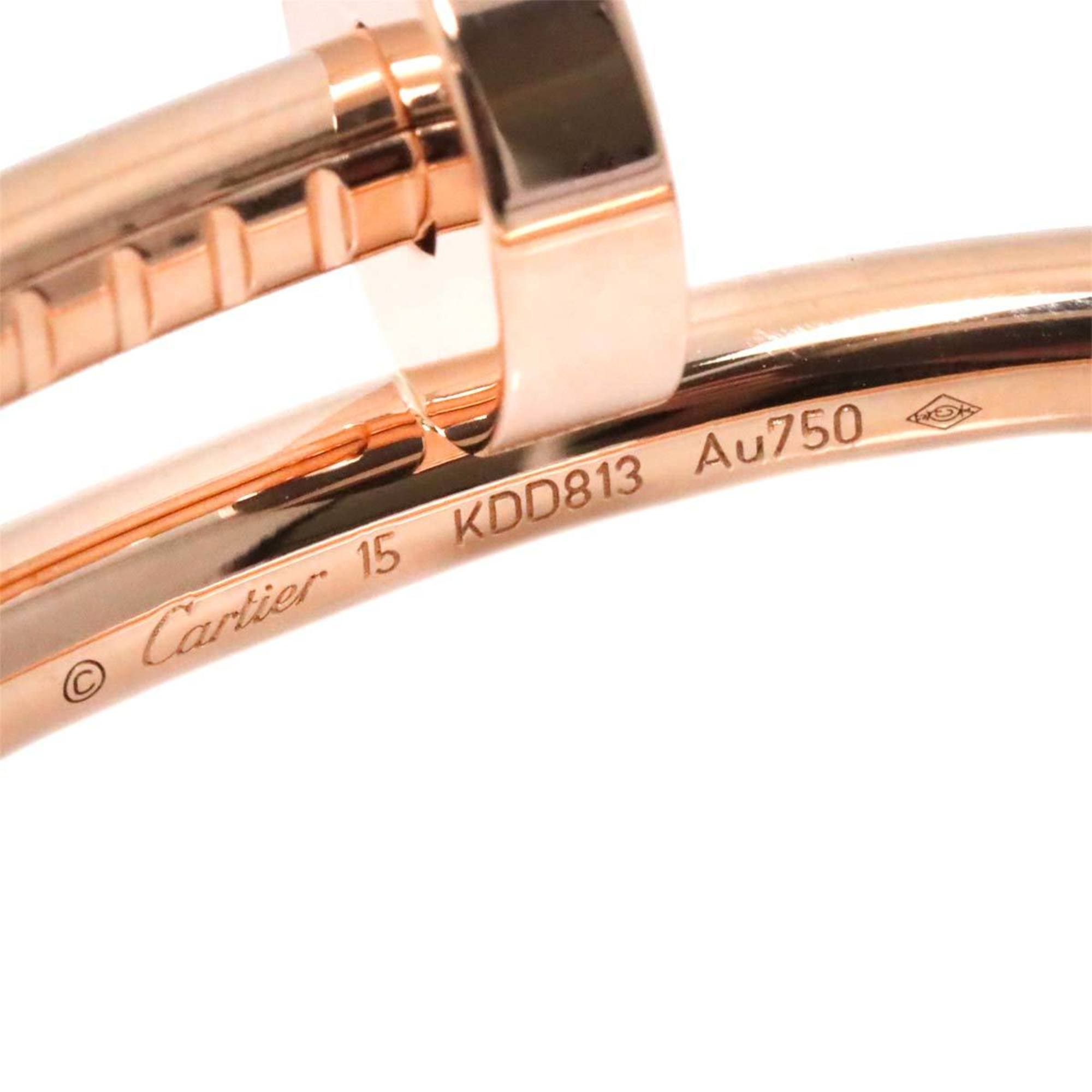 Cartier Juste Un Clou #15 Bracelet K18 PG Pink Gold 750