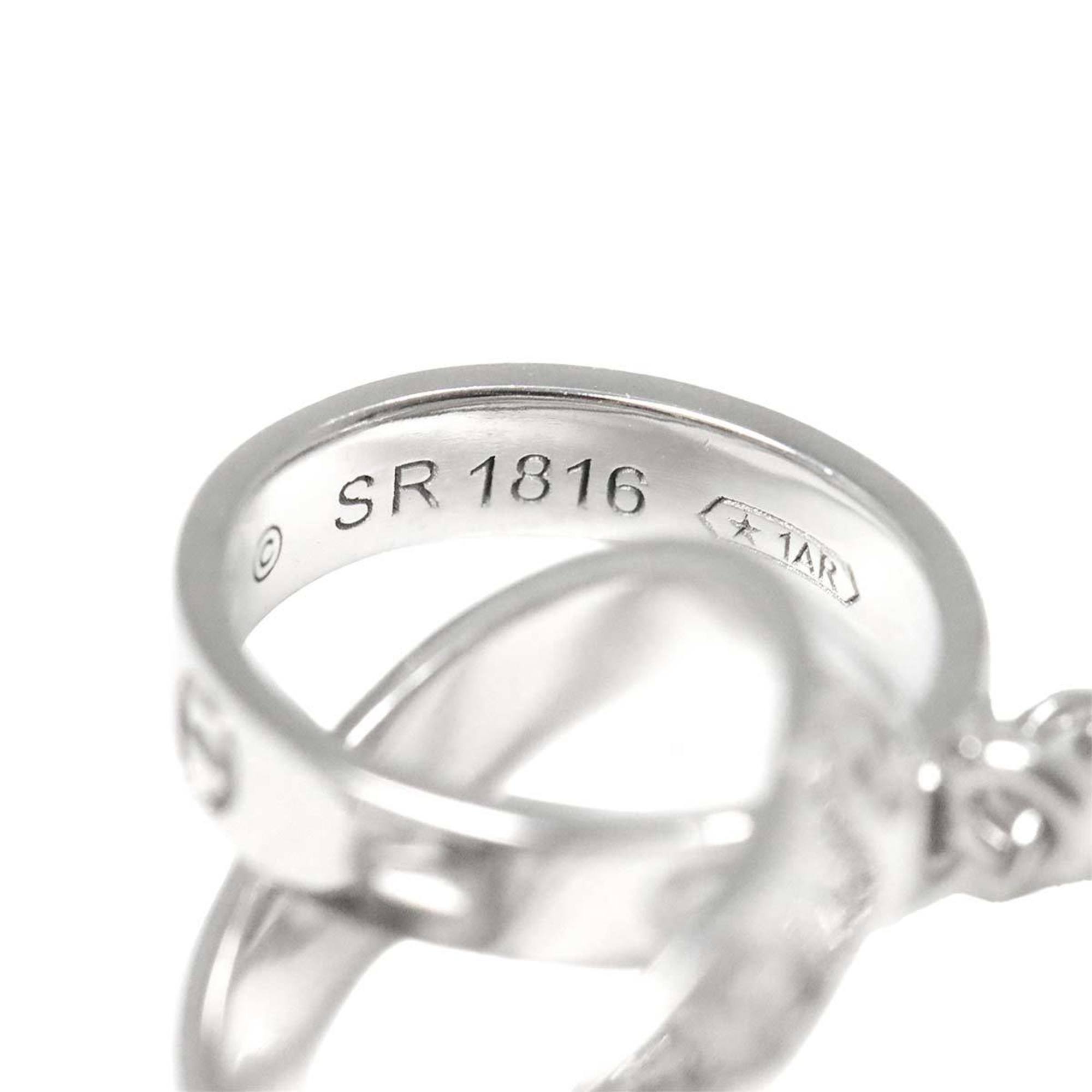 Cartier Baby Love Necklace 48cm K18 WG White Gold 750 LOVE