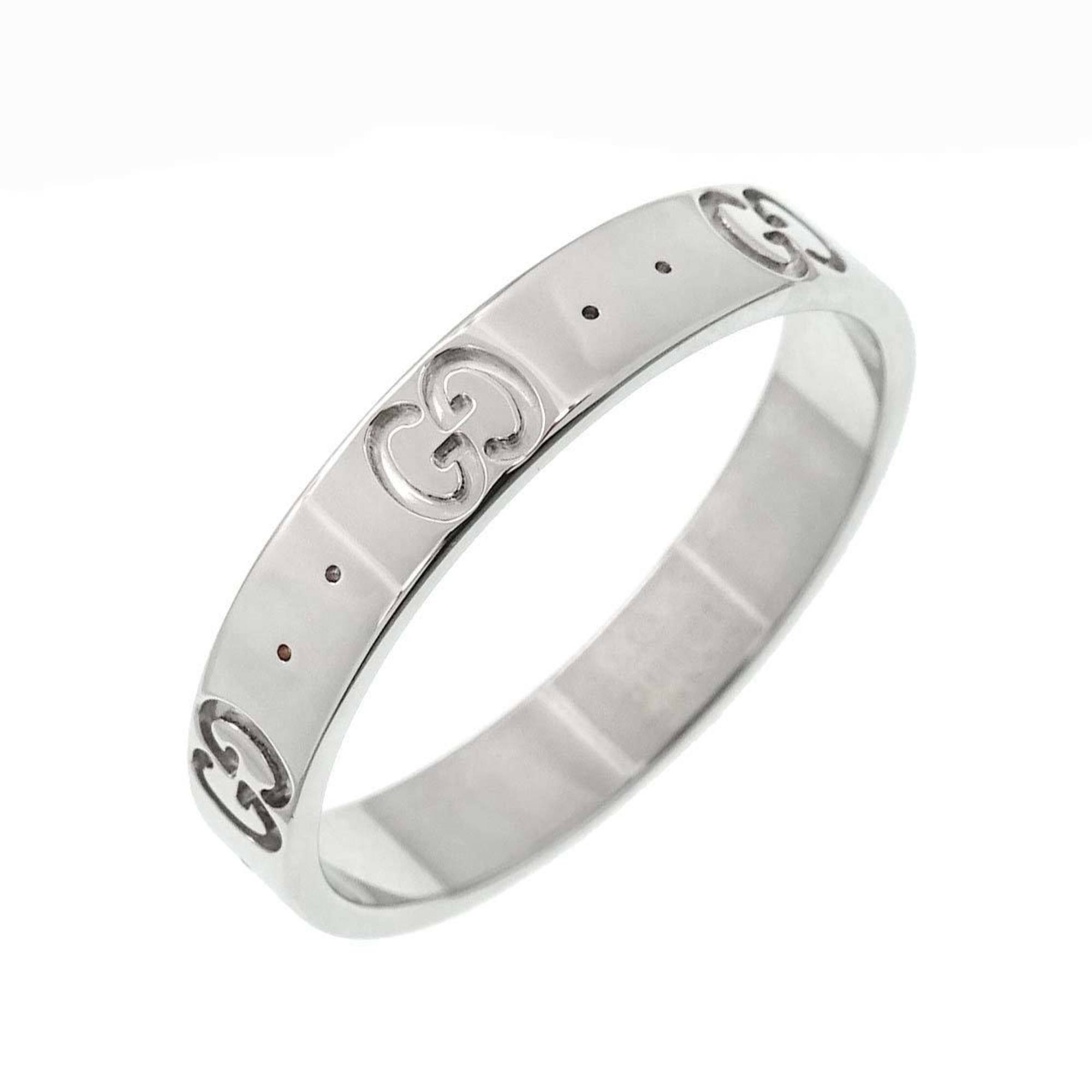 Gucci Icon #20 Ring, K18 WG White Gold 750, Ring