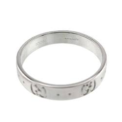 Gucci Icon #20 Ring, K18 WG White Gold 750, Ring