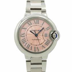 Cartier Ballon Bleu de 33mm W6920100 Women's Watch Pink Automatic