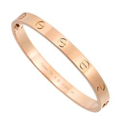 Cartier Love Bracelet #16 K18 PG Pink Gold 750 Bangle