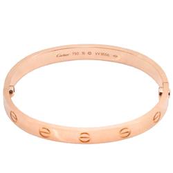 Cartier Love Bracelet #16 K18 PG Pink Gold 750 Bangle