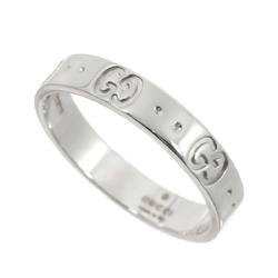 Gucci Icon #16 Ring, K18 WG White Gold 750, Ring