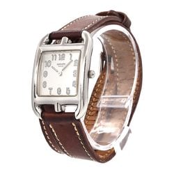 Hermes Cape Cod Double Tour CC1 210 Ladies Watch Silver Quartz