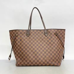 Louis Vuitton Tote Bag Damier Neverfull GM N40597 Ebene Women's