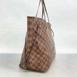 Louis Vuitton Tote Bag Damier Neverfull GM N40597 Ebene Women's