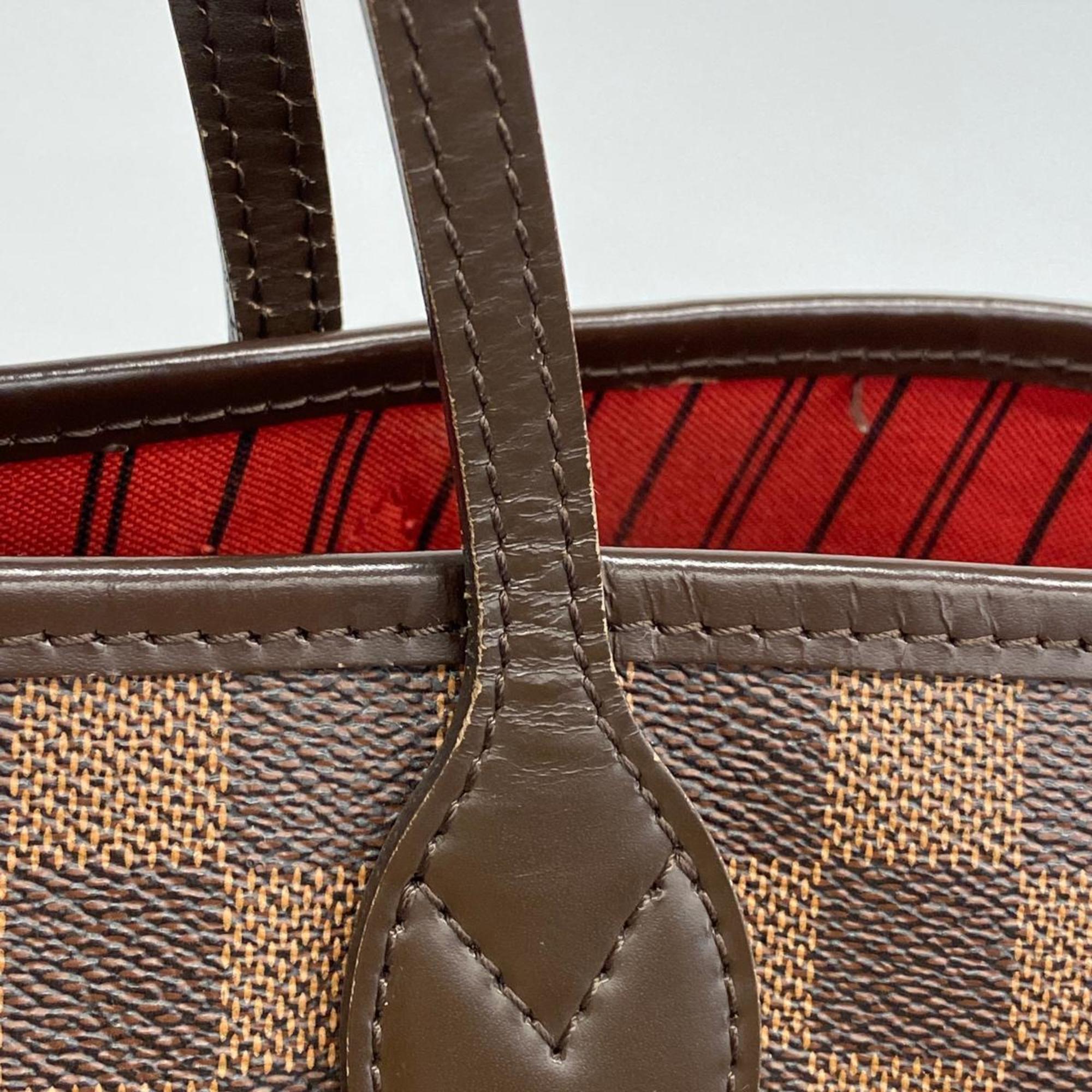 Louis Vuitton Tote Bag Damier Neverfull GM N40597 Ebene Women's