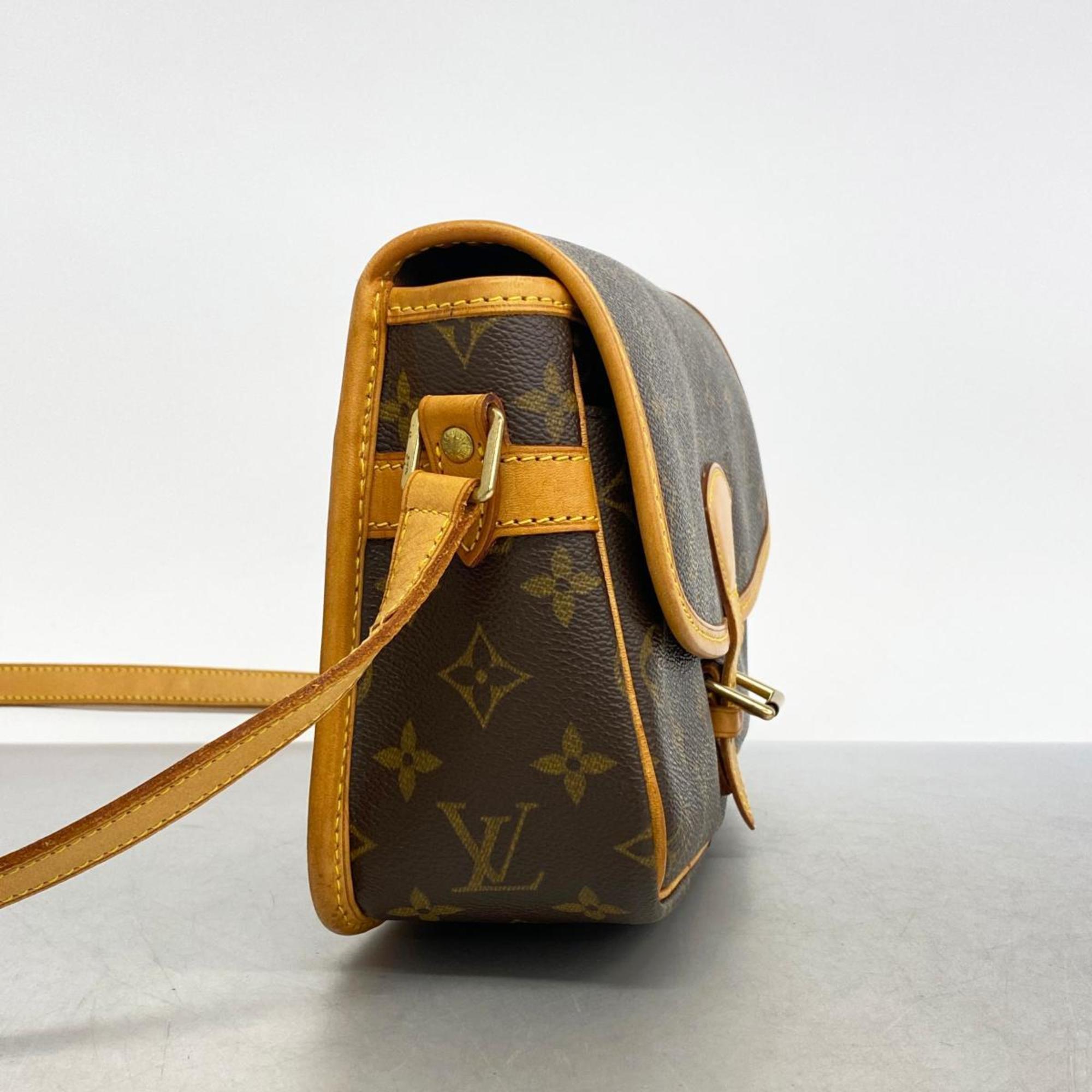 Louis Vuitton Shoulder Bag Monogram Sologne M42250 Brown Women's