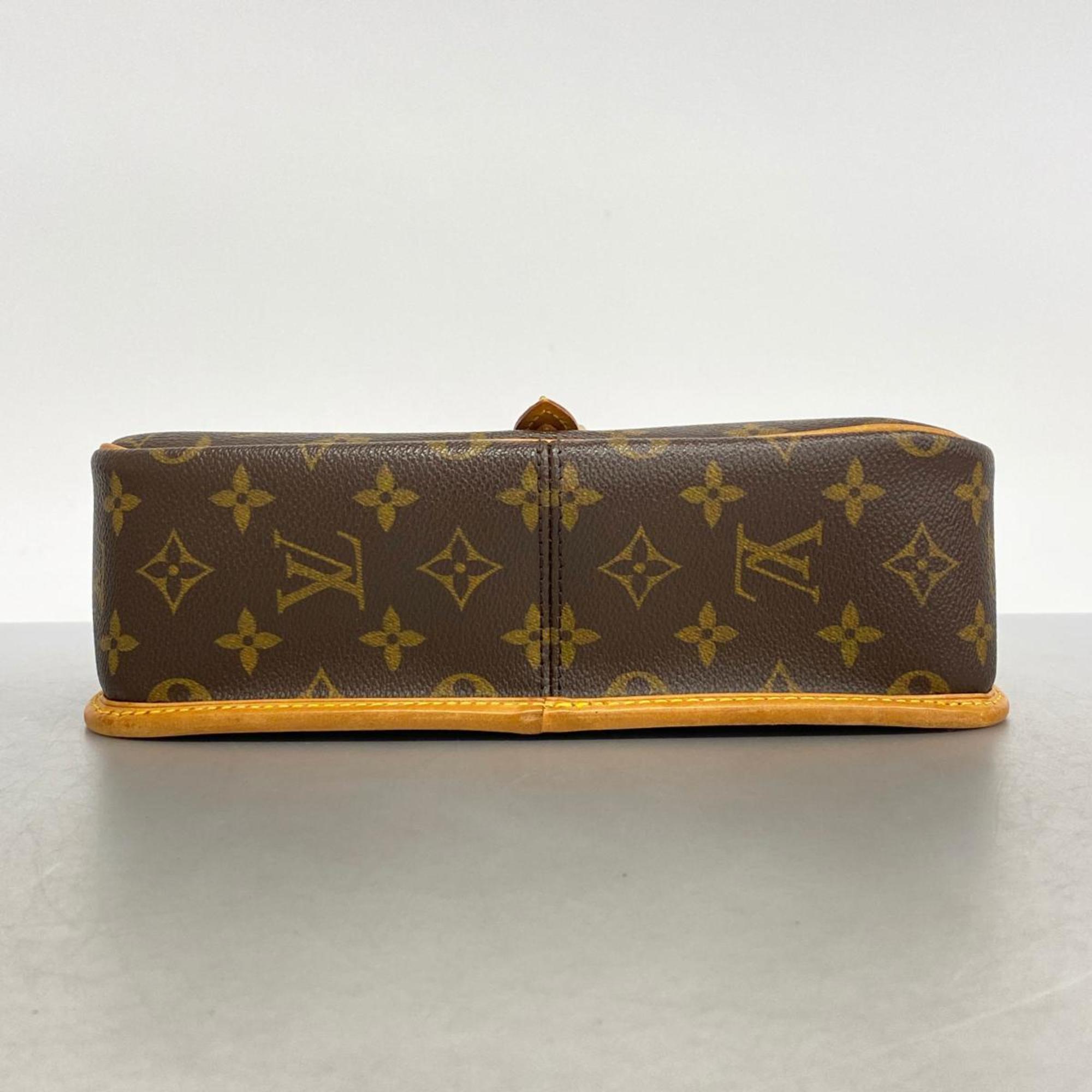 Louis Vuitton Shoulder Bag Monogram Sologne M42250 Brown Women's