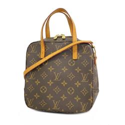 Louis Vuitton handbag Monogram Spontini M47500 brown ladies