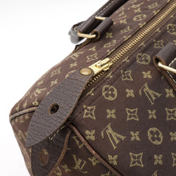 LOUIS VUITTON Louis Vuitton Monogram Run Speedy 30 Handbag Boston Bag Canvas Ebene Brown M95224