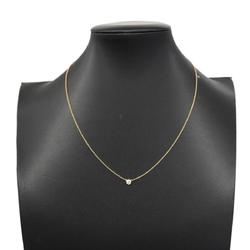 Tiffany Necklace by the Yard 1PD Diamond K18YG Yellow Gold Women's