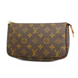 Louis Vuitton Pouch Monogram Pochette Accessoires M51980 Brown Women's