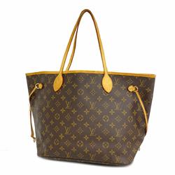 Louis Vuitton Tote Bag Monogram Neverfull MM M40156 Brown Women's