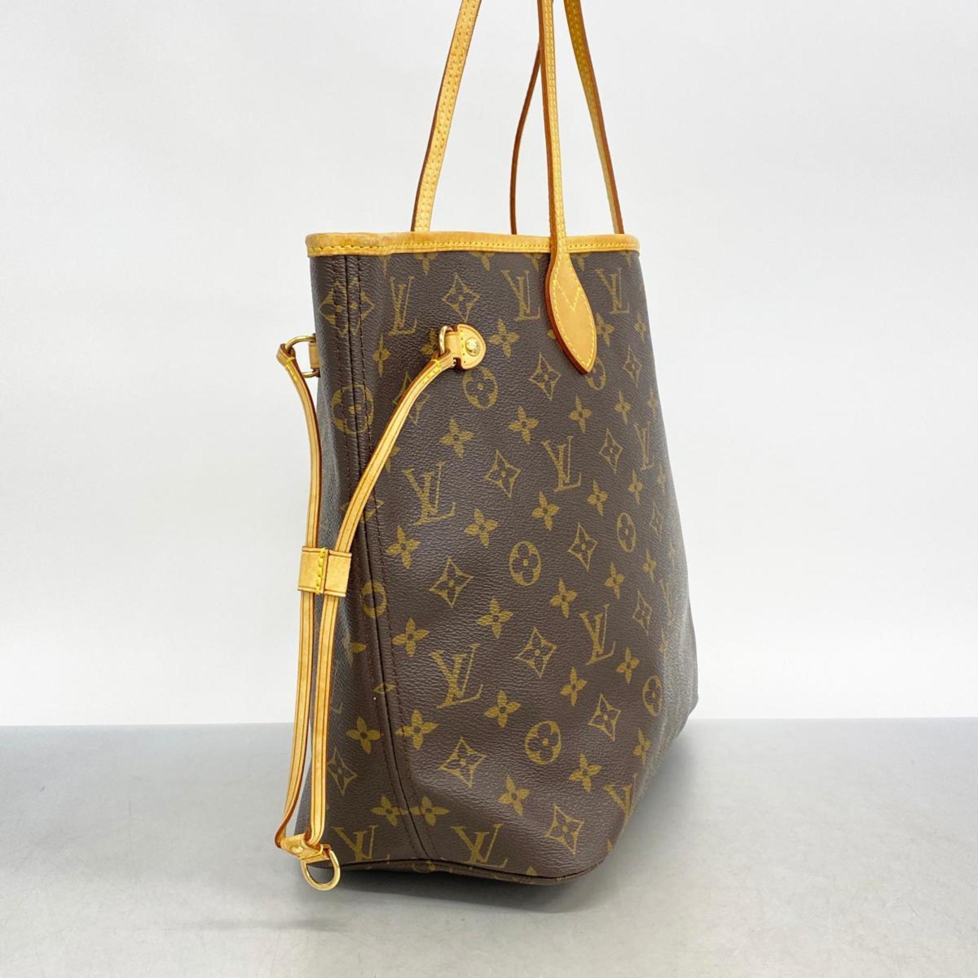 Louis Vuitton Tote Bag Monogram Neverfull MM M40156 Brown Women's