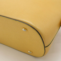 CELINE Celine handbag tote bag shoulder leather yellow