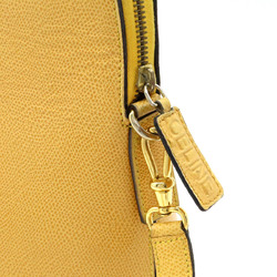 CELINE Celine handbag tote bag shoulder leather yellow