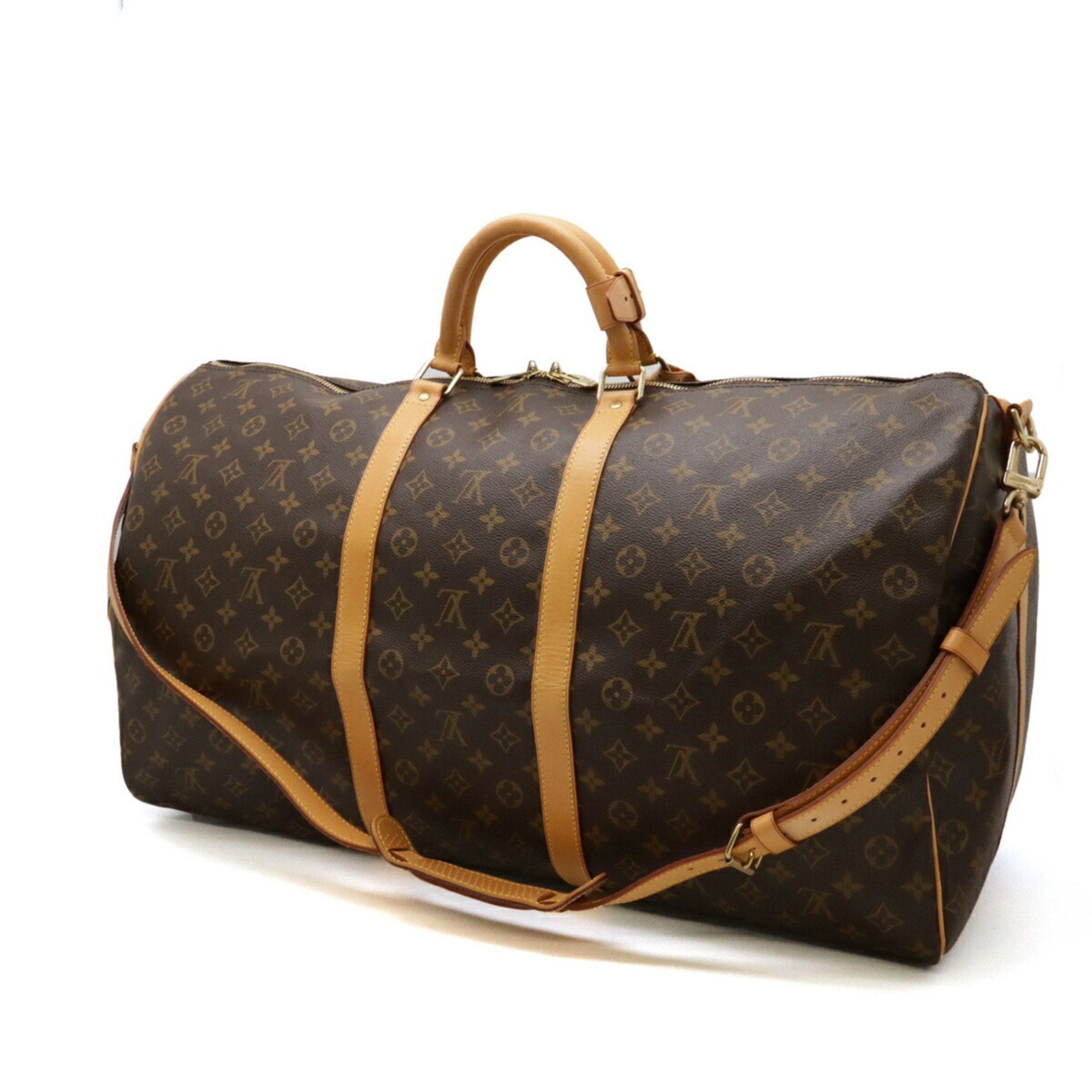 LOUIS VUITTON Louis Vuitton Monogram Keepall Bandouliere 60 Boston Bag Shoulder M41412