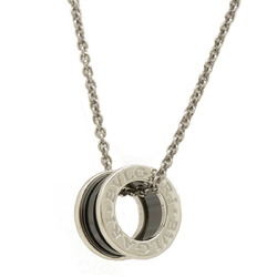 BVLGARI B-zero1 B.zero1 Bzero1 Save the Children Necklace Pendant SV925 Ceramic Black 349634