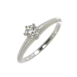 Tiffany & Co. Solitaire Diamond 0.28ct G/VVS1/3EX Size 8 Ring Pt Platinum