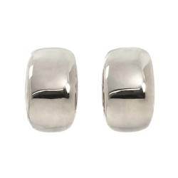 Cartier Nouvelle Vague Earrings K18 WG White Gold 750 Clip on