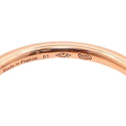 Hermes HERMES Crudo H #51 Ring K18 PG Pink Gold 750