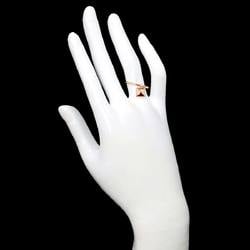 Hermes HERMES Crudo H #51 Ring K18 PG Pink Gold 750