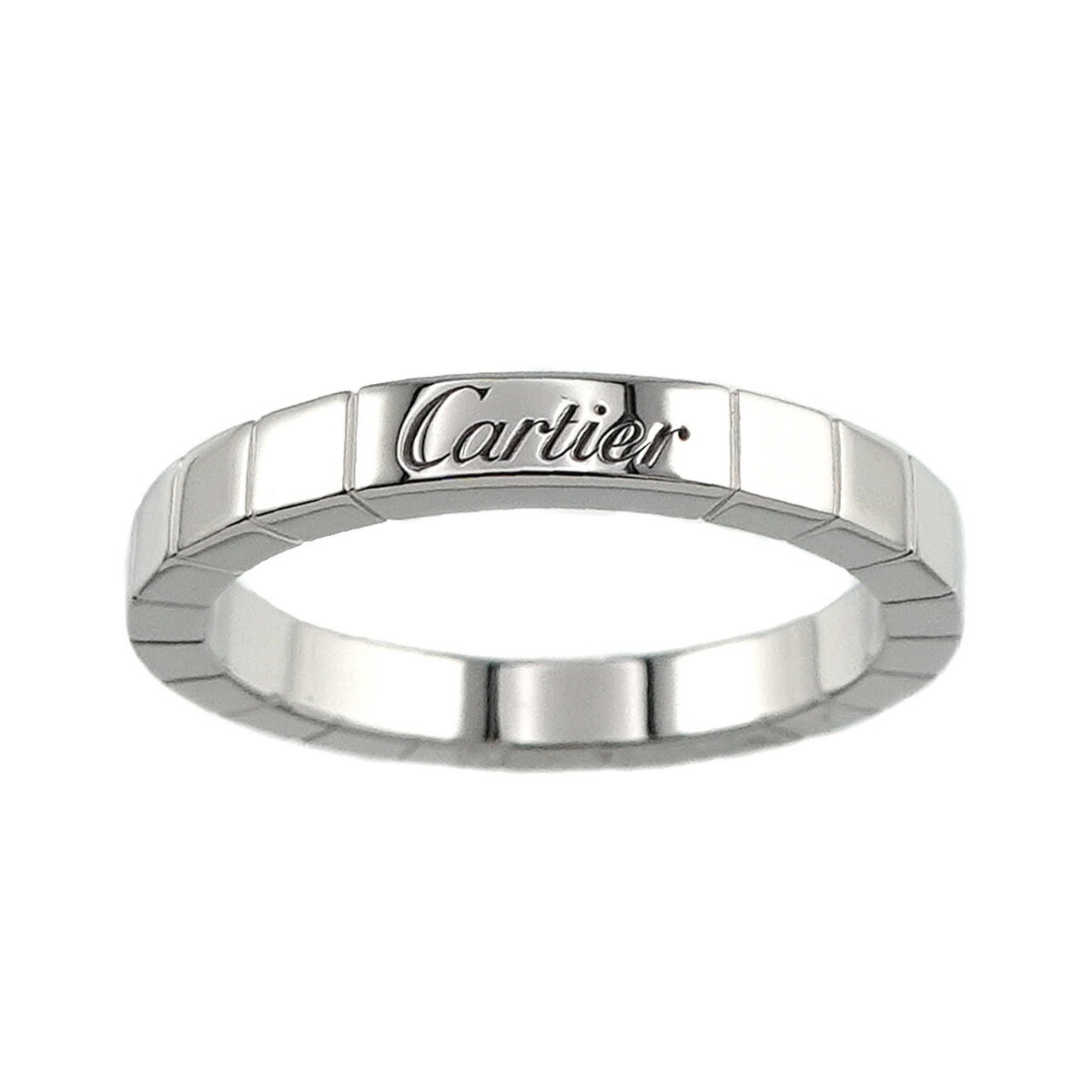 Cartier Laniere #57 Ring K18 WG White Gold 750