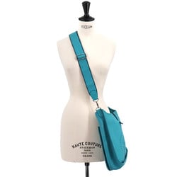 Hermes Evelyne 3 GM Amazon Shoulder Bag Taurillon Clemence Turquoise □R Stamp Silver Hardware