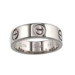 Cartier Love #54 Ring K18 WG White Gold 750