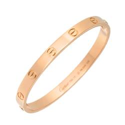 Cartier Love Bracelet #17 K18 PG Pink Gold 750 Bangle