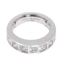 Cartier Tectonic 12-size Ring Diamond K18WG White Gold 750