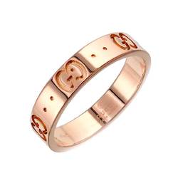 Gucci Icon #13 Ring K18 PG Pink Gold 750