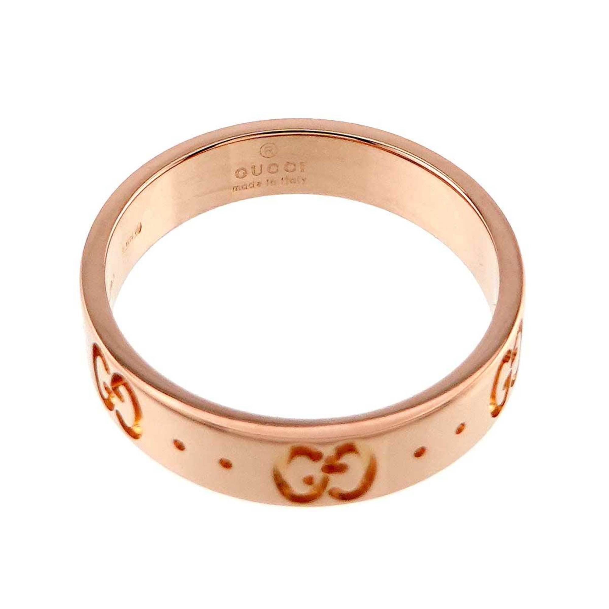 Gucci Icon #13 Ring K18 PG Pink Gold 750