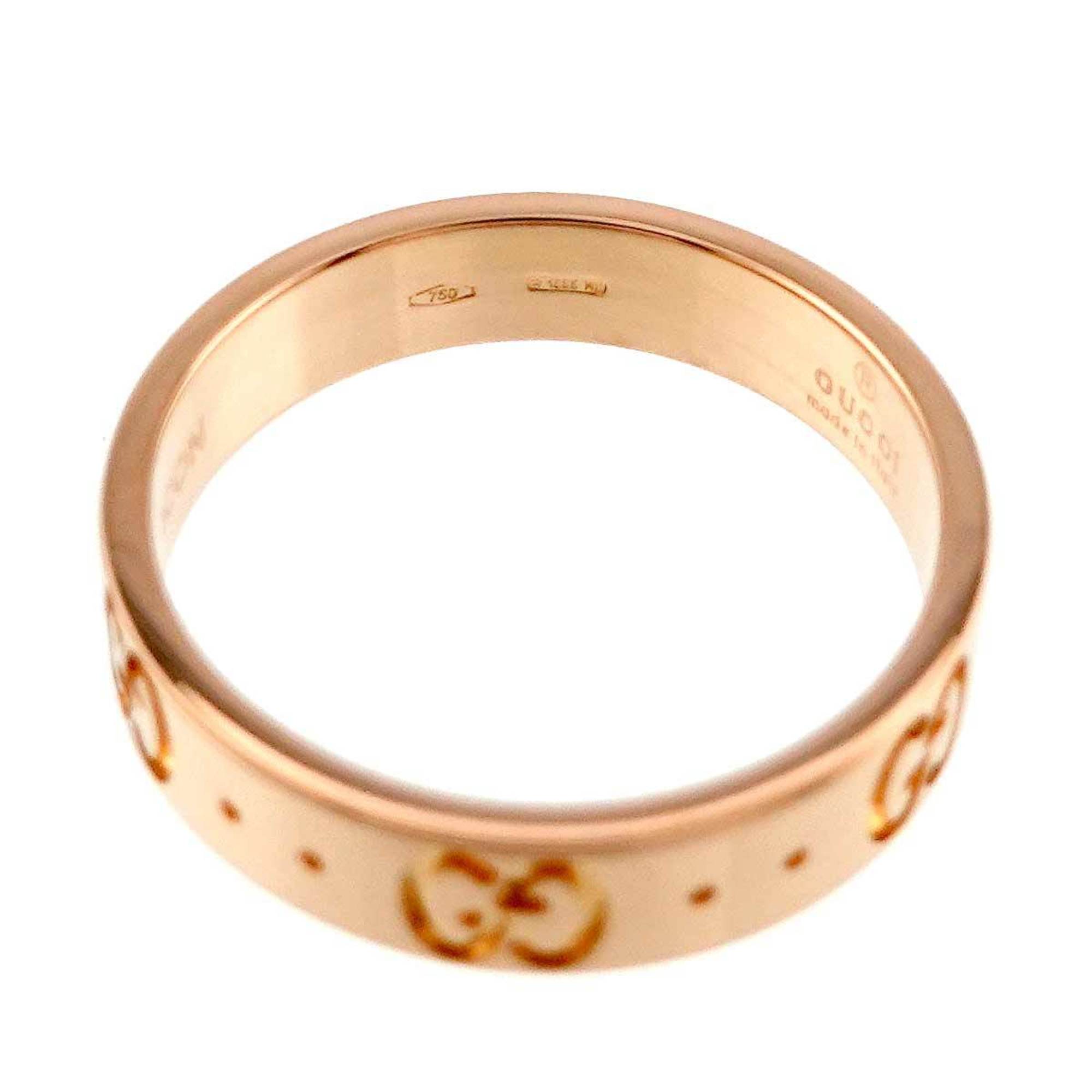 Gucci Icon #13 Ring K18 PG Pink Gold 750