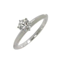 Tiffany & Co. Solitaire Diamond 0.55ct H/VVS2/3EX Size 11.5 Ring Pt Platinum