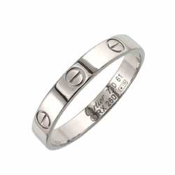 Cartier Love #61 Ring K18 WG White Gold 750 Mini