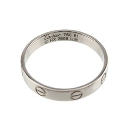 Cartier Love #61 Ring K18 WG White Gold 750 Mini