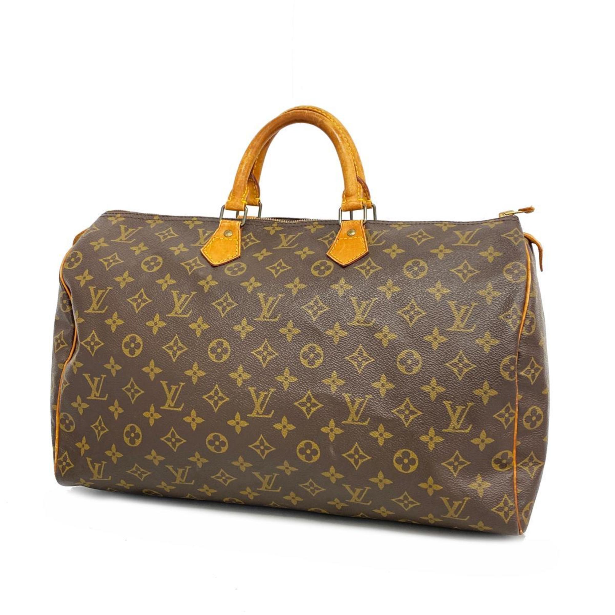 Louis Vuitton Handbag Monogram Speedy 40 M41106 Brown Ladies