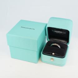 Tiffany Ring T Toe Narrow K18WG White Gold Ladies