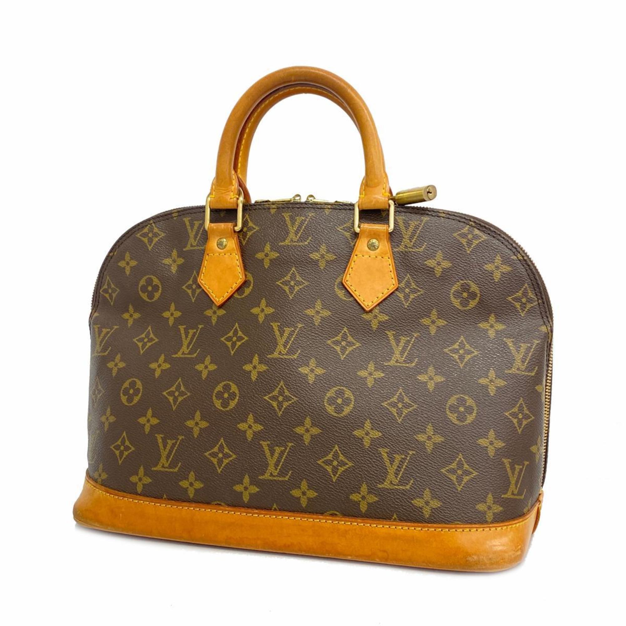 Louis Vuitton handbag Monogram Alma M51130 Brown ladies